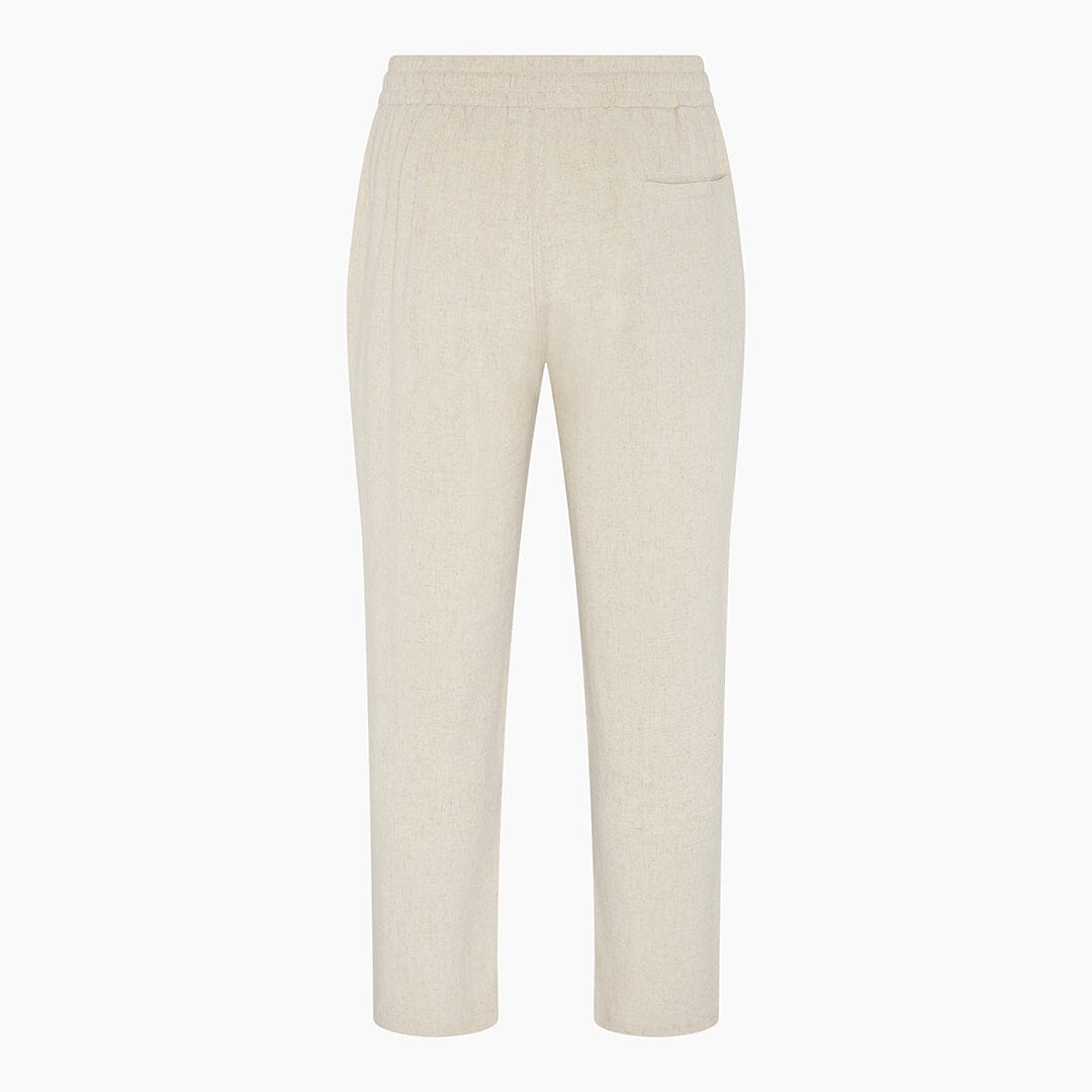 Oatmeal Linen Trousers