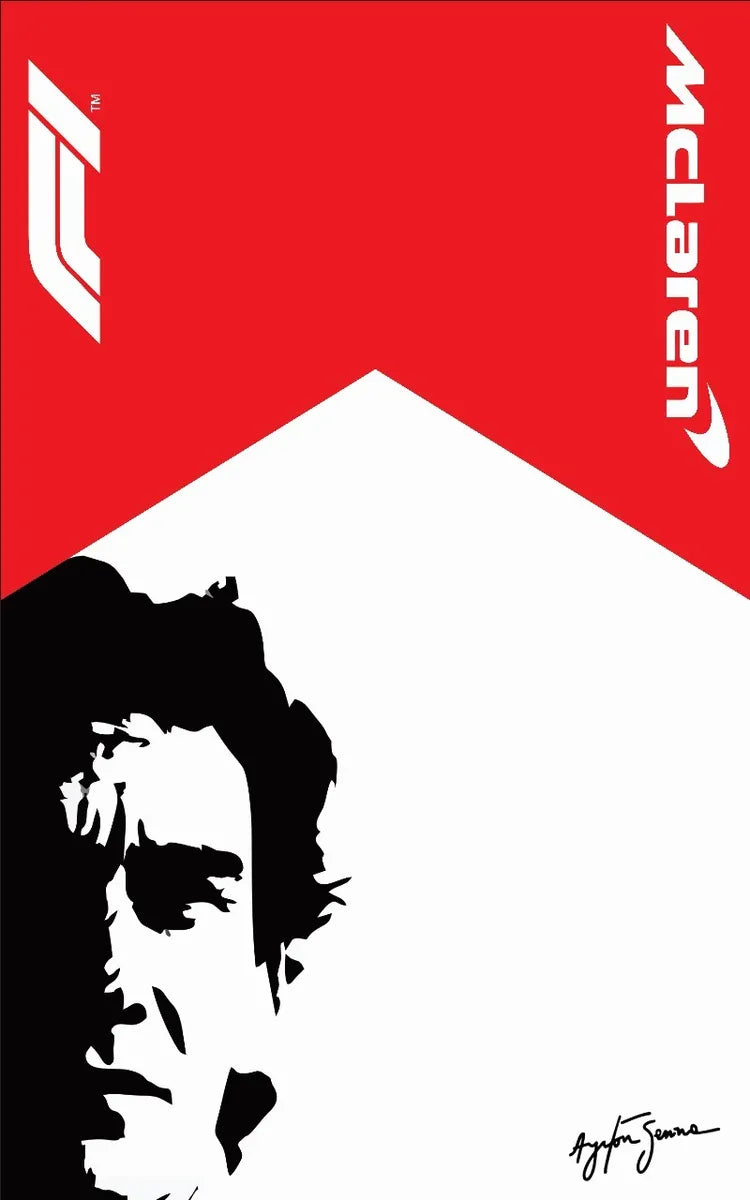 Quadro Fosco para a FΓ³rmula-1 McLaren MP4/4