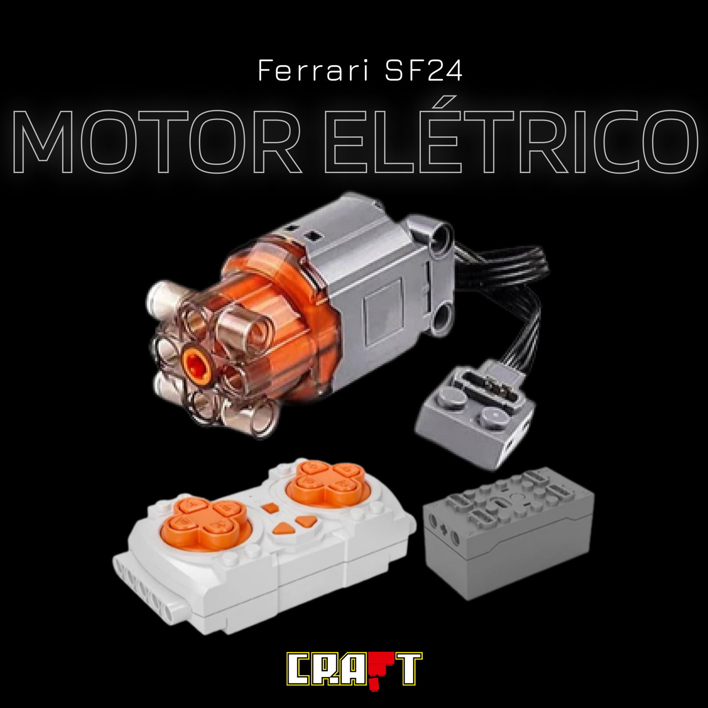 Kit de Motores Elétricos para Fórmula 1 - Ferrari SF24