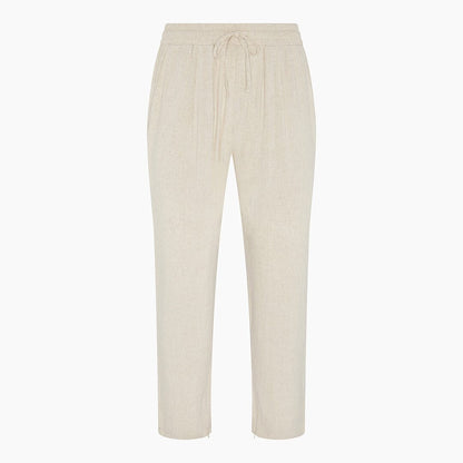 Oatmeal Linen Trousers