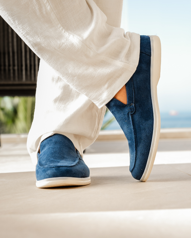 Old Money Suede Loafers