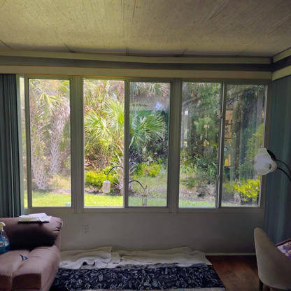 Window Heat Blocking Film - Easy 30 Minute Installation, No Tools
