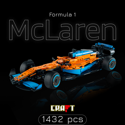 Fórmula 1 - McLaren Team 2022 (1432 peças)