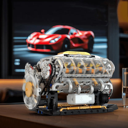 Motor V8 (692 peças)