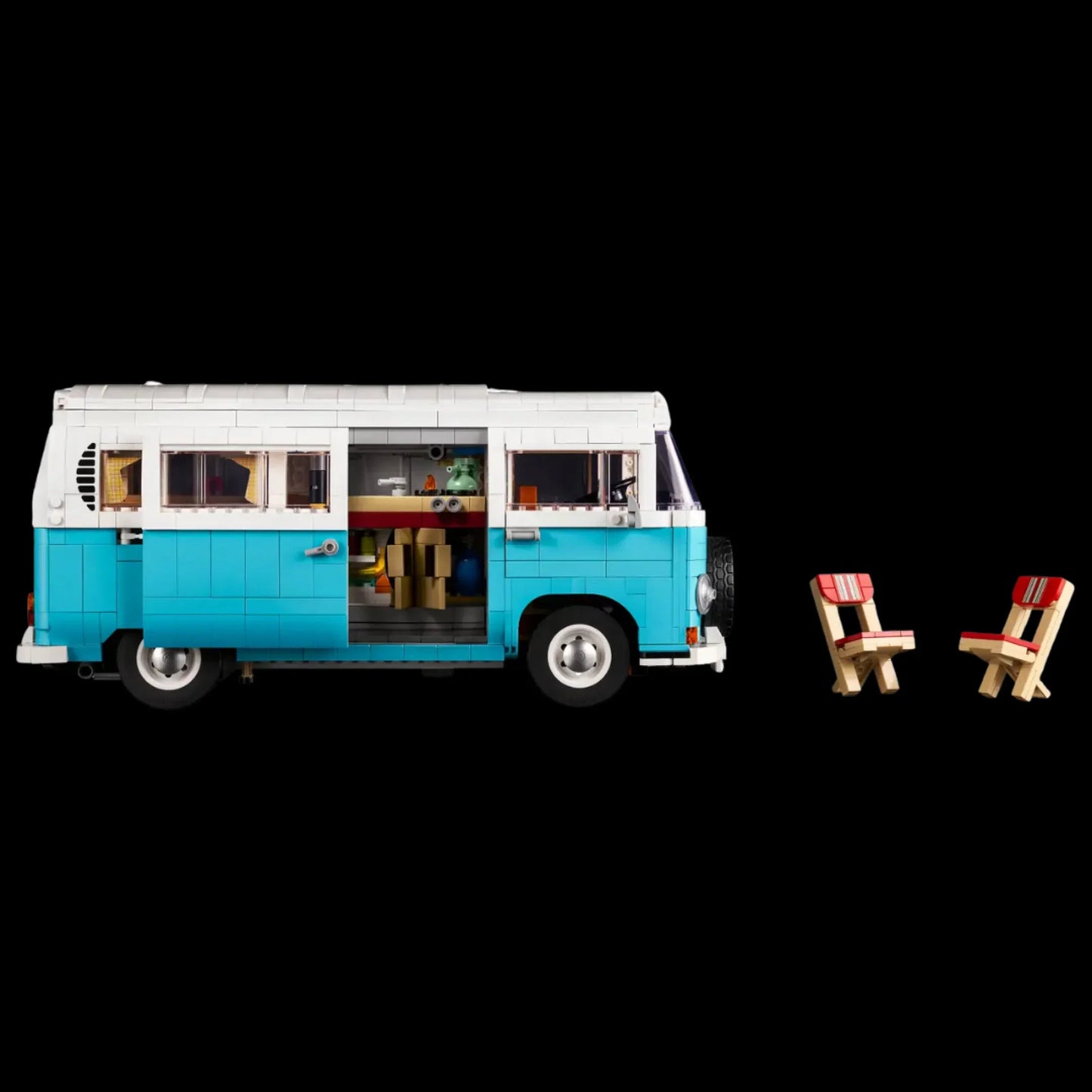 Volkswagen T2 Camper Van (2200 peças)