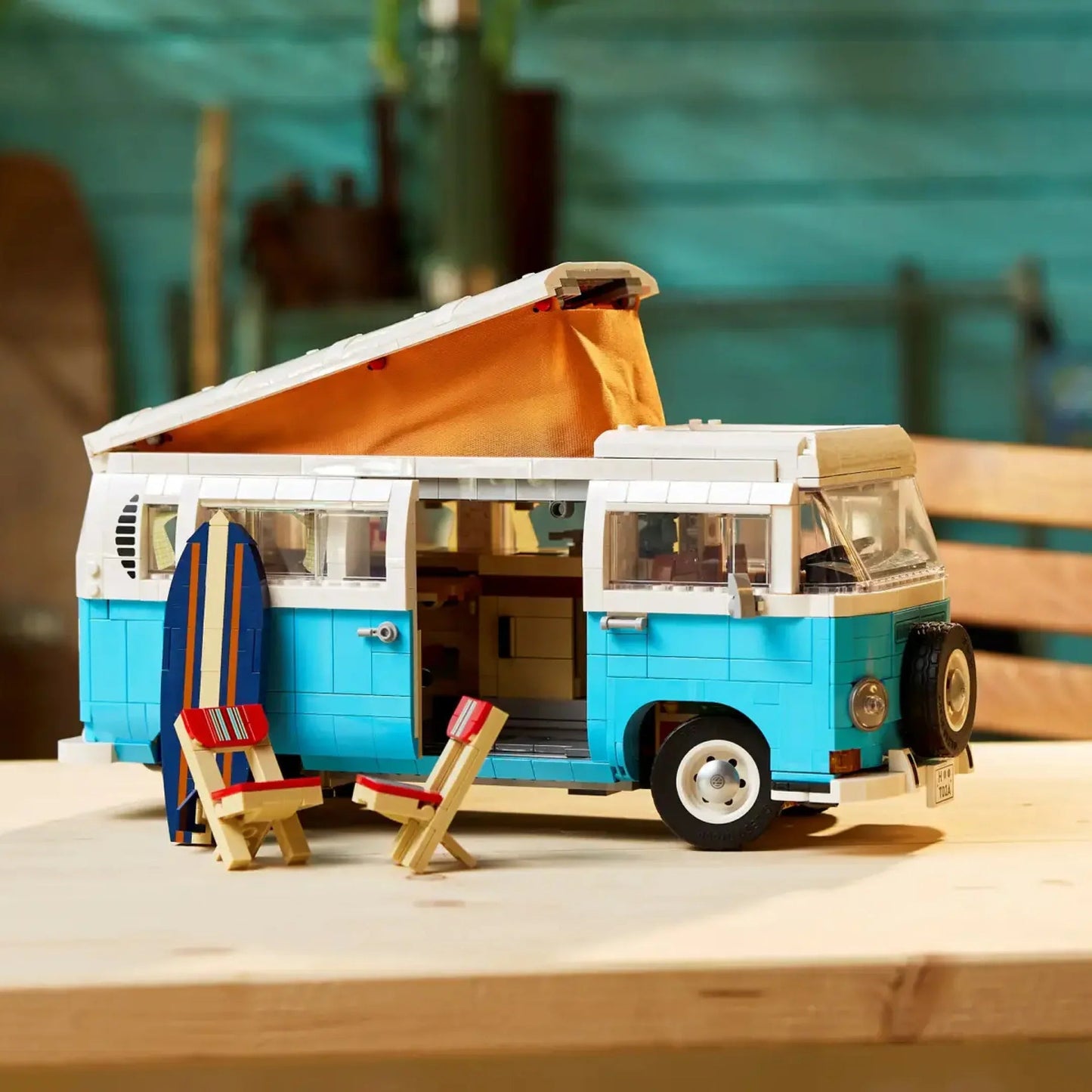 Volkswagen T2 Camper Van (2200 peças)