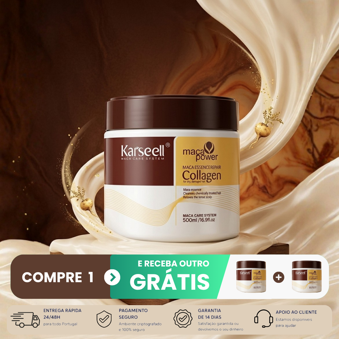 Karseell Collagen Hair Mask — Compre 1, Leve 2