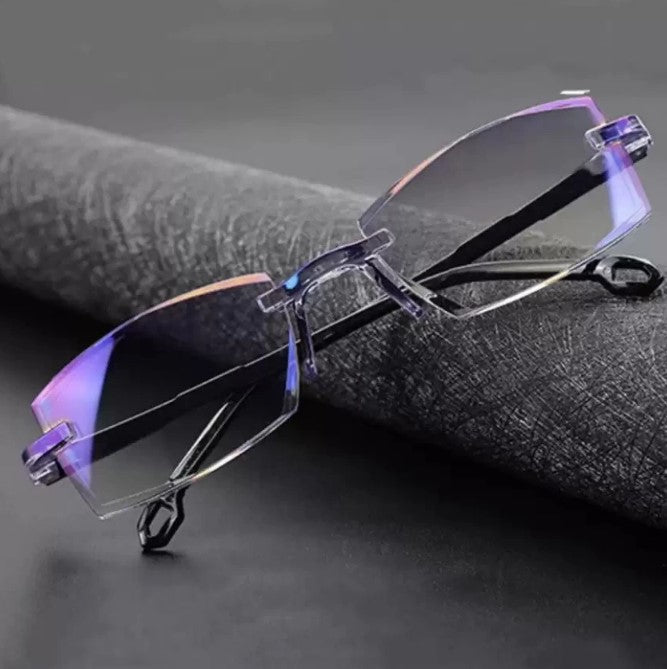 ÓCULOS MULTIFOCAIS 2 EM 1 COM PROTECÇÃO CONTRA A LUZ AZUL - VisionPro Flex™
