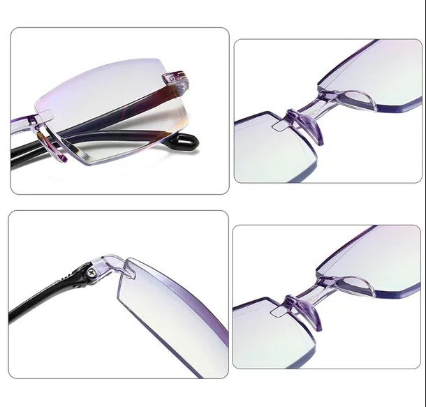 ÓCULOS MULTIFOCAIS 2 EM 1 COM PROTECÇÃO CONTRA A LUZ AZUL - VisionPro Flex™