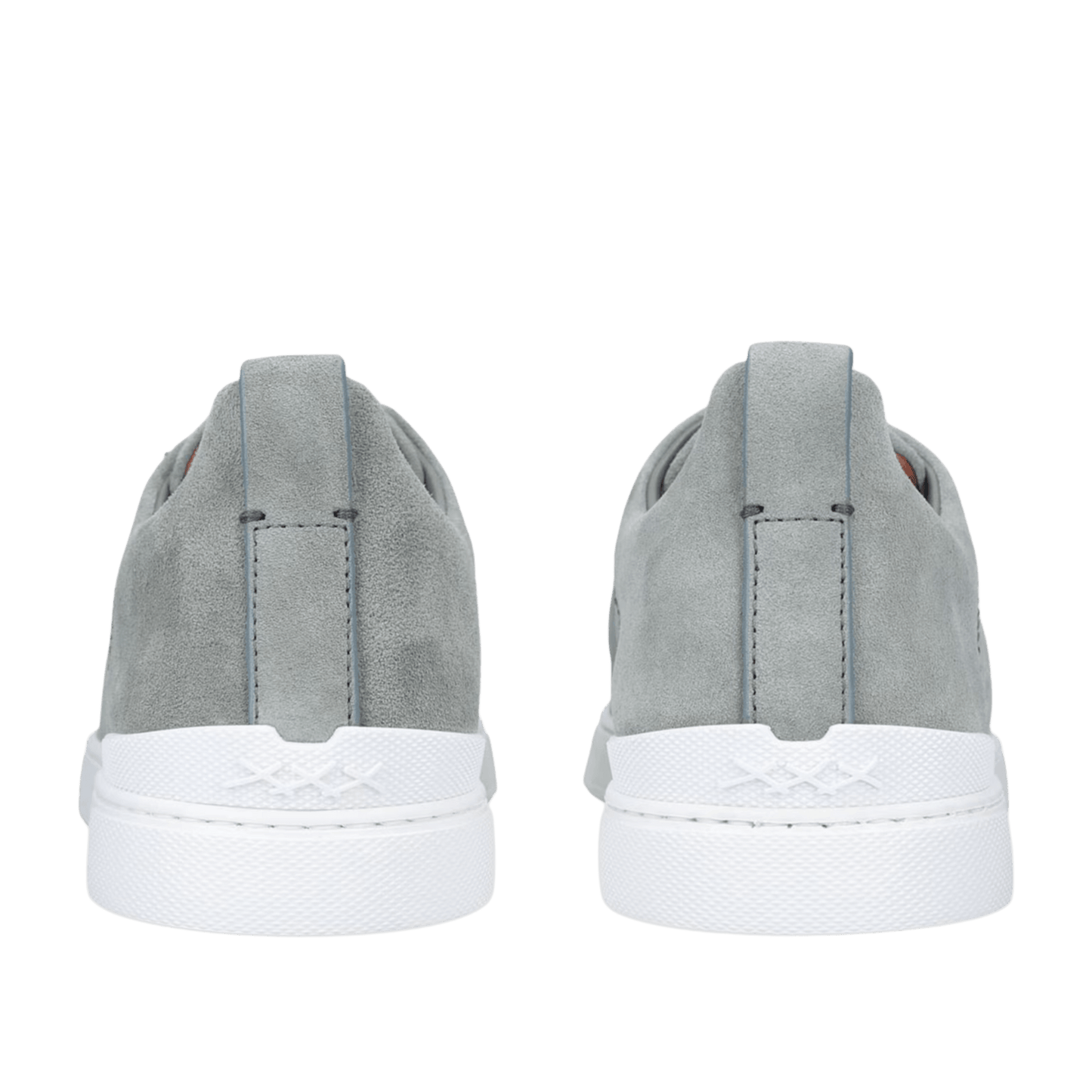 Zegna Men's Suede Triple Stitch Sneakers