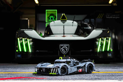Peugeot 9x8 LeMan Hybrid Hypercar (1775 peças)
