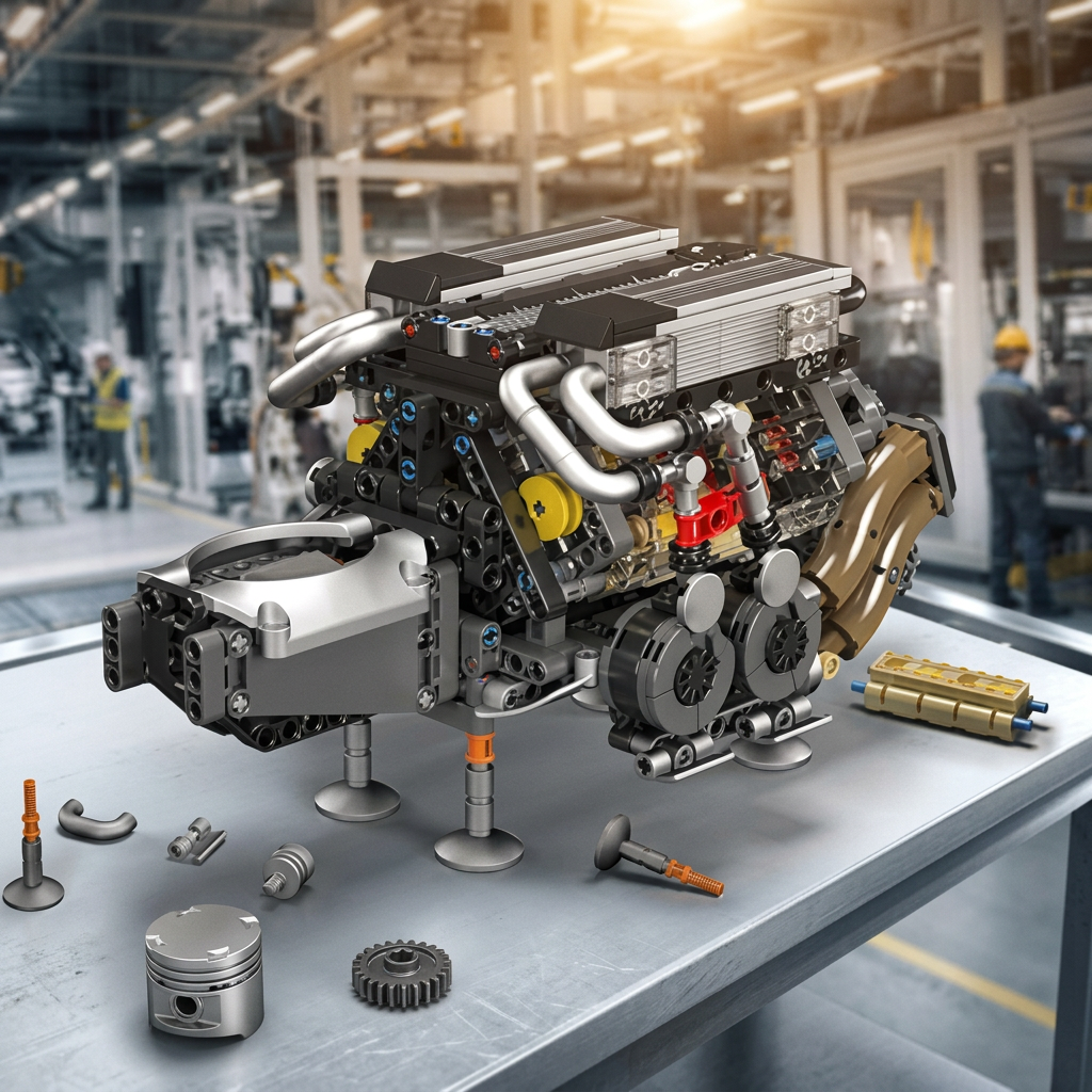 Motor W16 (952 peças)