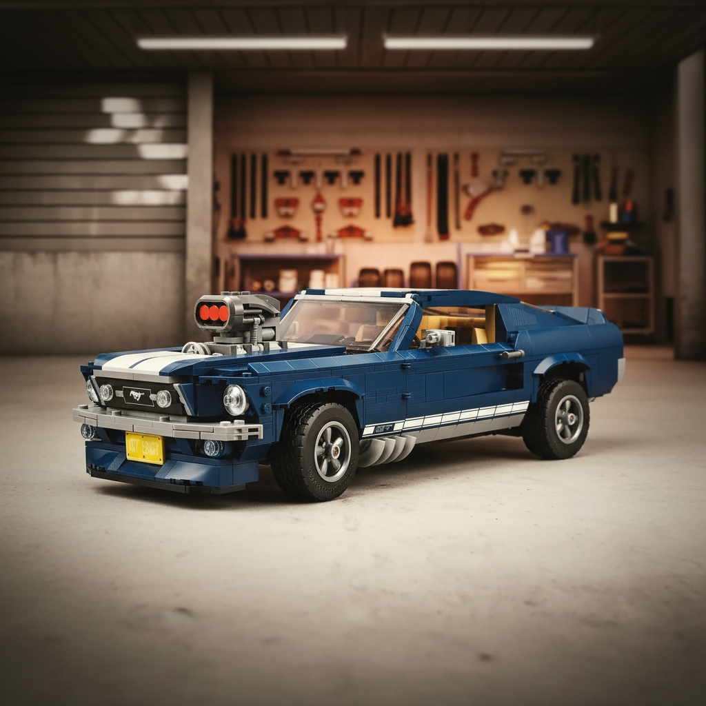Ford Mustang (1471 peças)