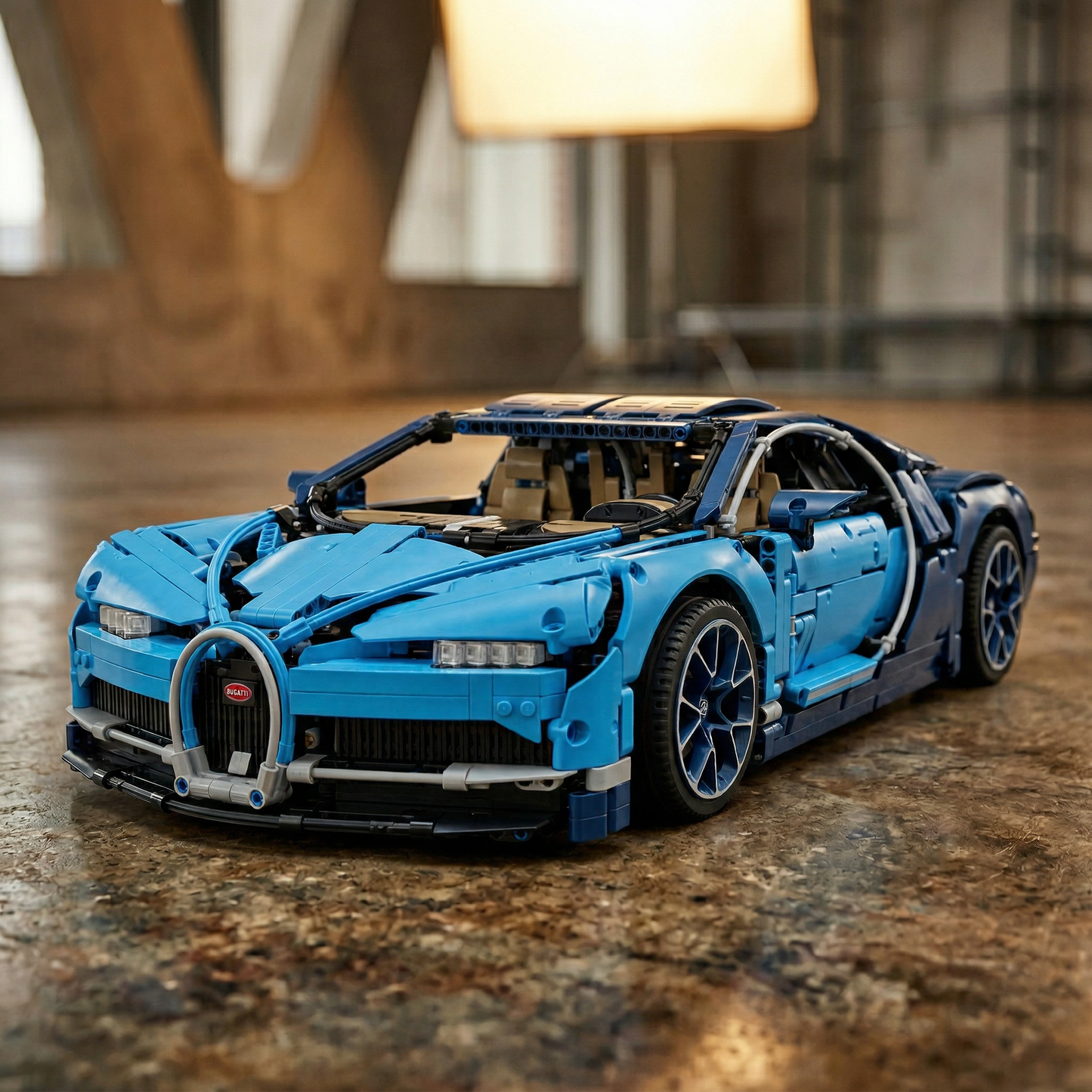 Bugatti Chiron (3599 peças)