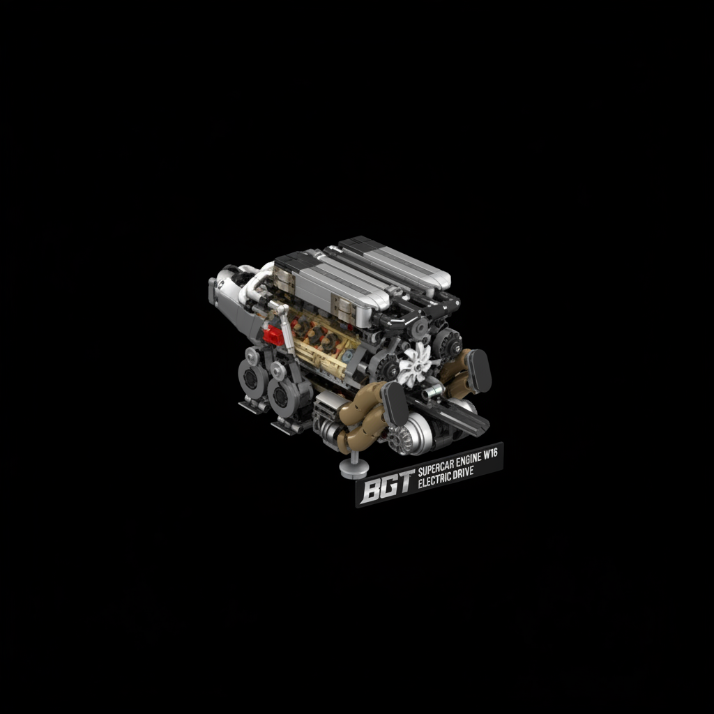 Motor W16 (952 peças)