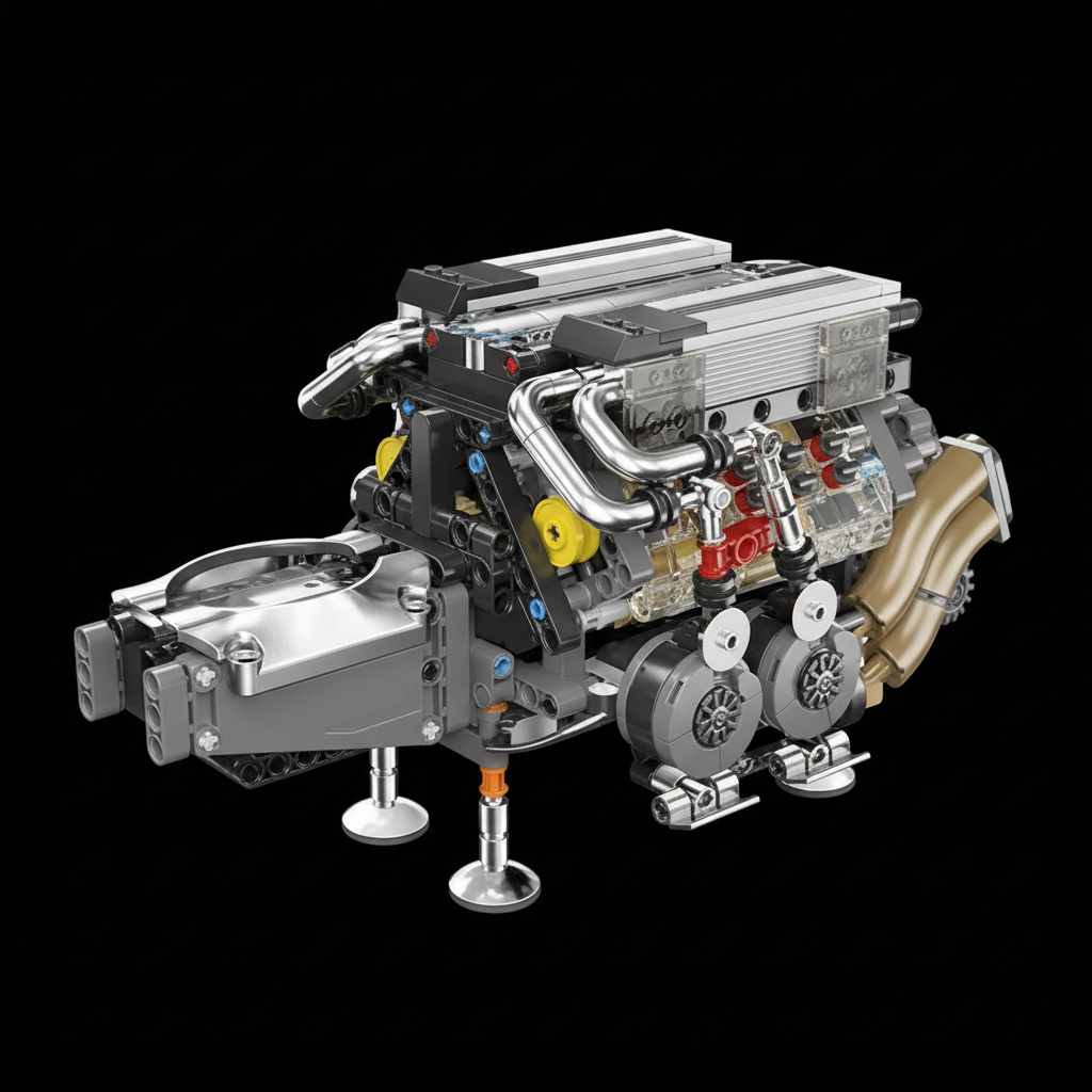 Motor W16 (952 peças)