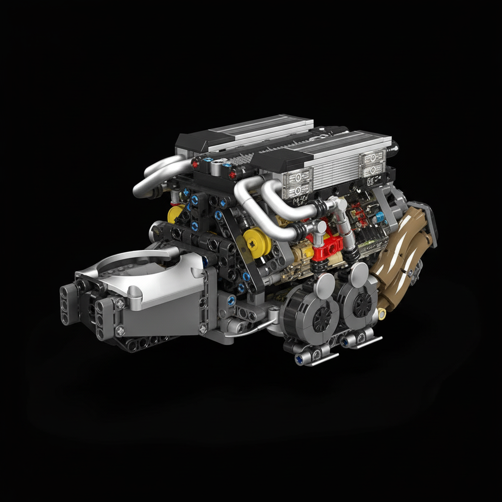 Motor W16 (952 peças)