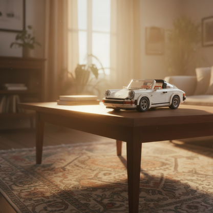 Porsche 911 Turbo ou Targa (1458 peças)