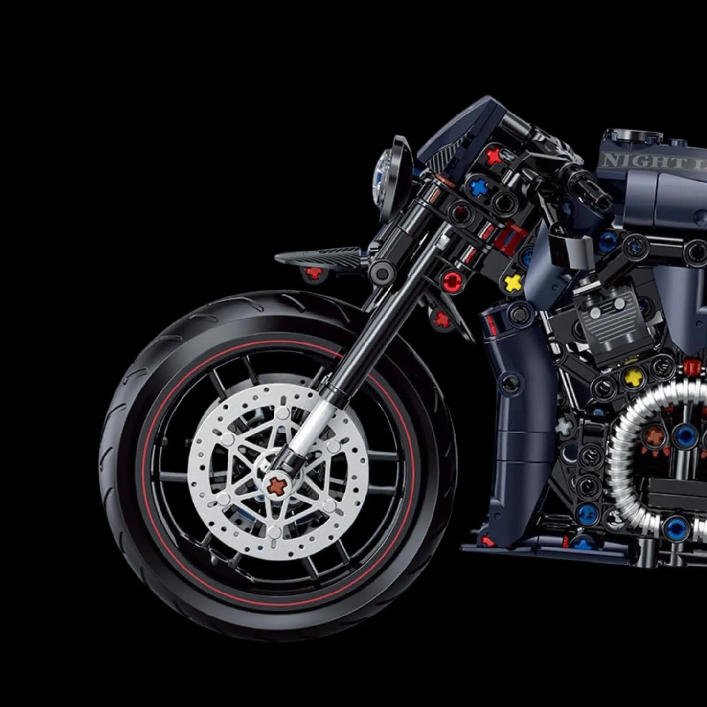 Harley Davidson Black Rod (562 peças)