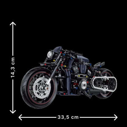 Harley Davidson Black Rod (562 peças)