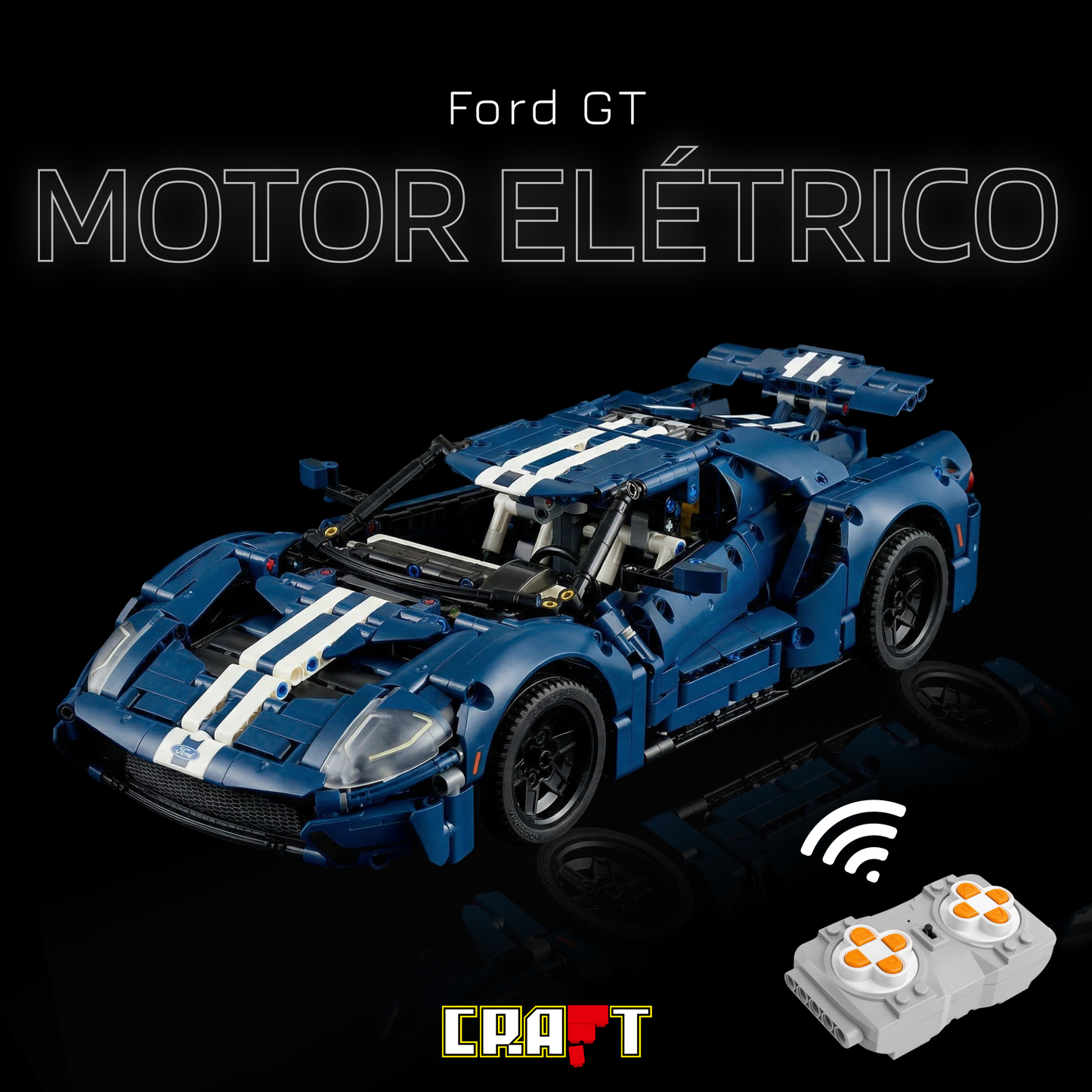 Kit Motor Elétrico para o Ford GT