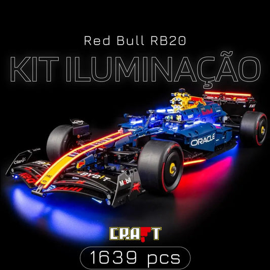 Kit de Iluminação para a Fórmula-1 Red Bull RB20